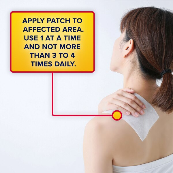 Aspercreme Lidocaine Pain Relief Patch, 5 CT