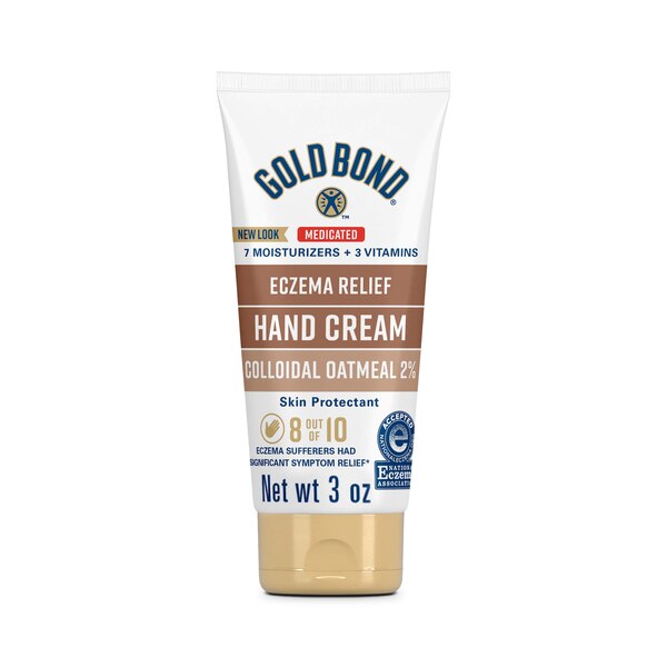 Gold Bond Medicated Eczema Relief Hand Cream, 3 OZ