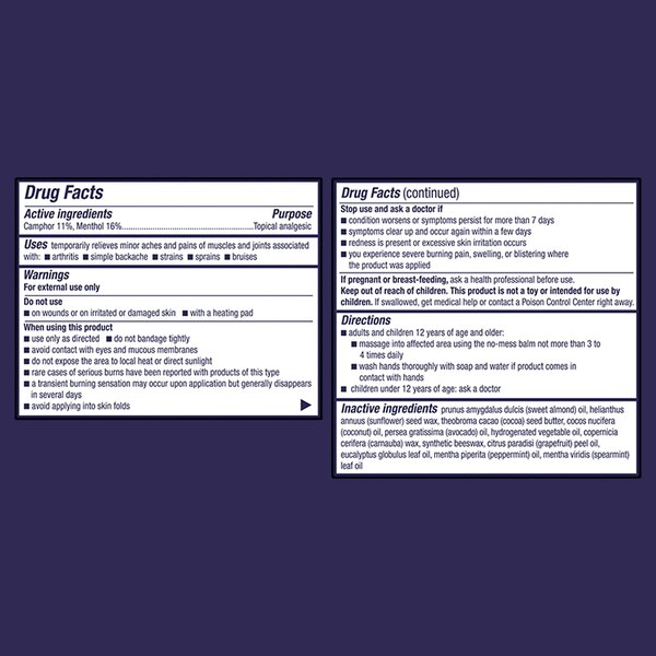 Icy Hot PRO Pain Relief Massaging Balm, 1.25 OZ