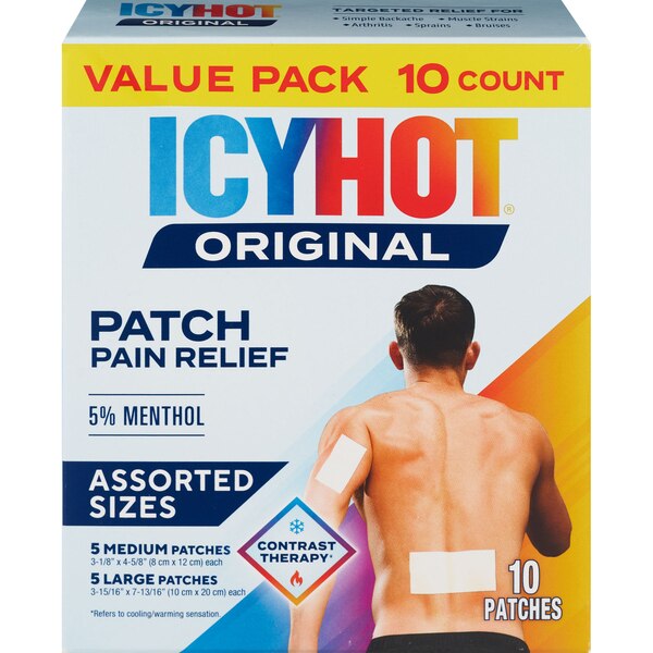 Icy Hot Original Patch Variety Pack, 10CT