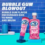 ACT Kids Anticavity Fluoride Rinse, Bubblegum Blowout, 16.9 OZ, thumbnail image