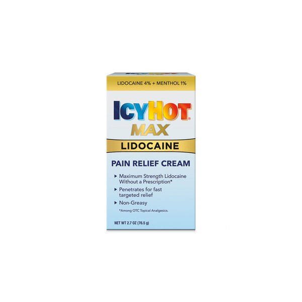 Icy Hot Max Lidocaine Pain Relief Cream