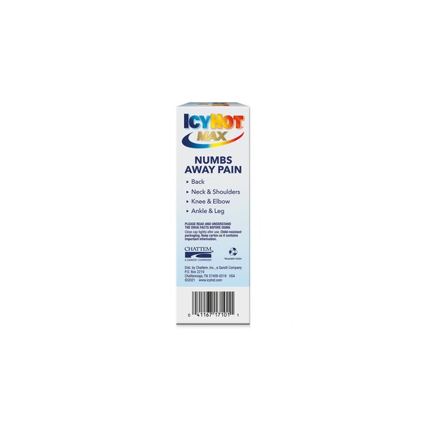 Icy Hot Max Lidocaine Pain Relief Cream
