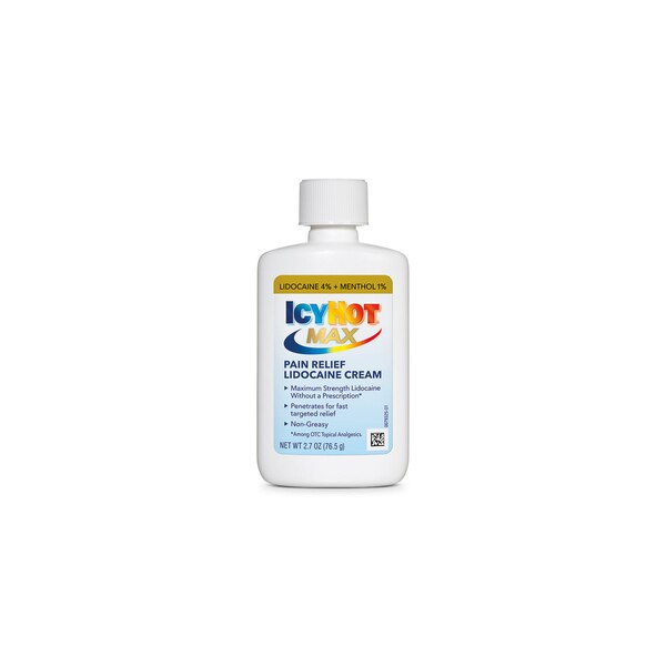 Icy Hot Max Lidocaine Pain Relief Cream