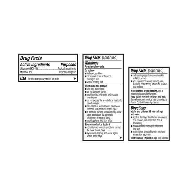 Icy Hot Max Lidocaine Pain Relief Cream