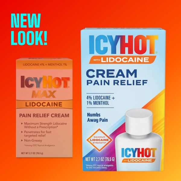 Icy Hot Max Lidocaine Pain Relief Cream