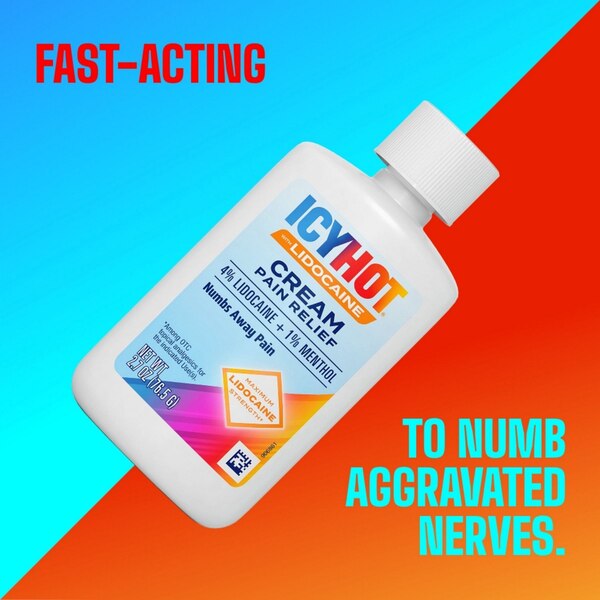 Icy Hot Max Lidocaine Pain Relief Cream