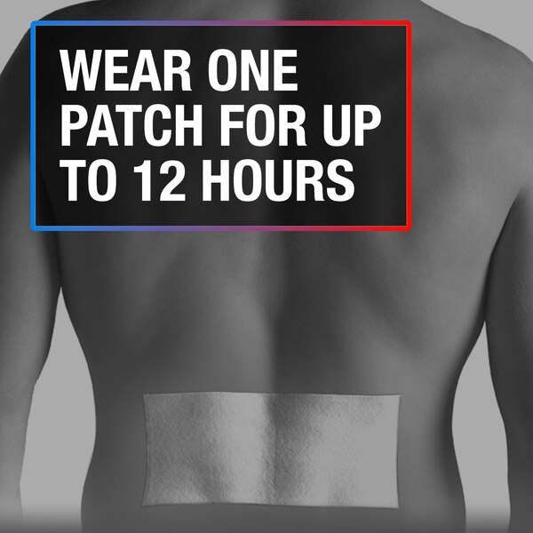 Icy Hot Max Lidocaine Pain Relief Patch, 5 CT