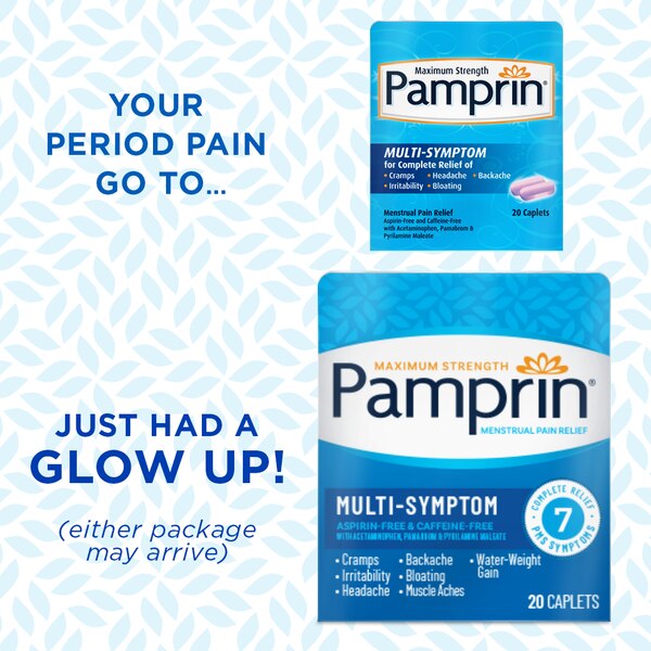 Pamprin Multi-Symptom Caplets