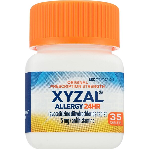 Xyzal 24HR Allergy Relief Medicine, Prescription Strength