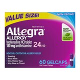 Allegra Allergy 24HR Non Drowsy Antihistamine Gelcaps, thumbnail image