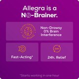Allegra Allergy 24HR Non Drowsy Antihistamine Tablets, thumbnail image