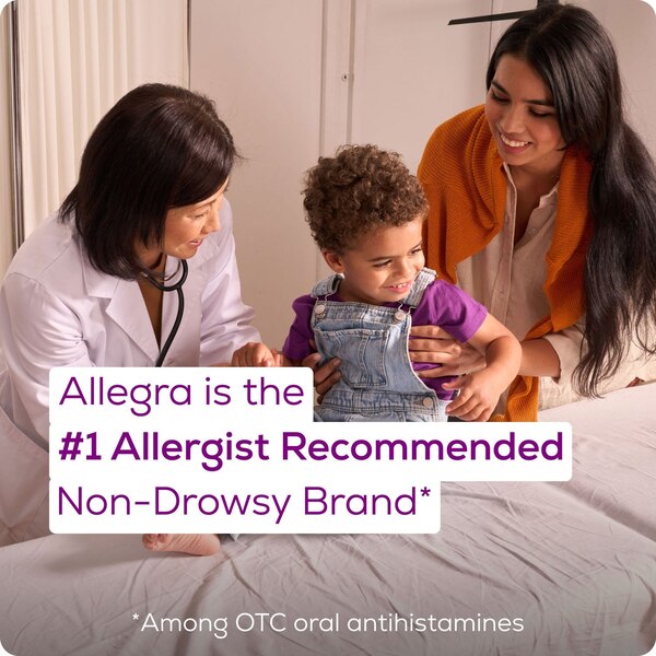 Allegra Children's Allergy 12HR Non Drowsy Liquid, Berry, 8 OZ