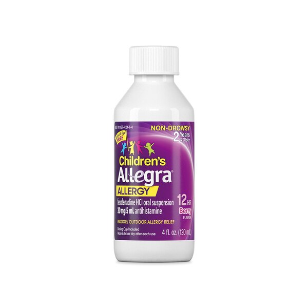 Childrens Allergy 12hr Relief Non-Drowsy Liquid