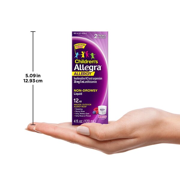 Childrens Allergy 12hr Relief Non-Drowsy Liquid