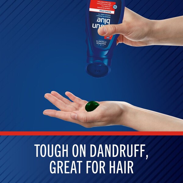 Selsun Blue Medicated Maximum Strength Anti-Dandruff Shampoo, 11 OZ