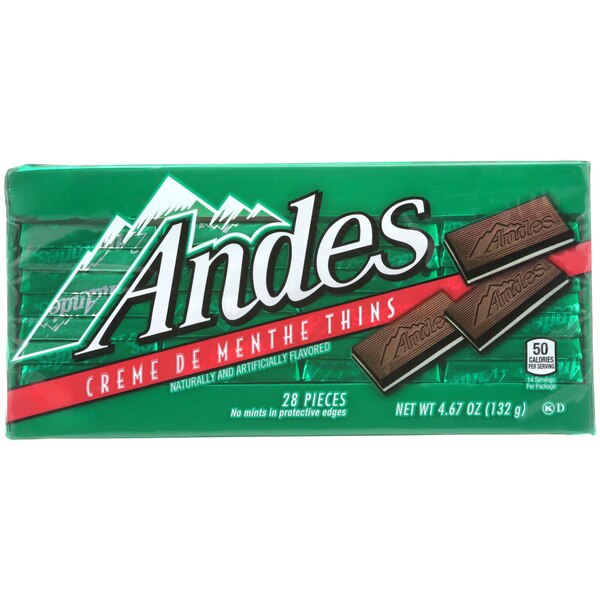 Andes Creme De Menthe Thins, 4.67 OZ