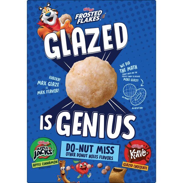 Kellogg's, Frosted Flakes Glazed Donut Holes, 10 oz