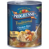 Progresso Traditional Soup Chicken Rice & Vegetables, 19 oz, thumbnail image