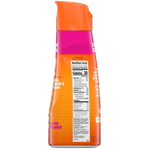 Dunkin' Coffee Creamer, 32 OZ