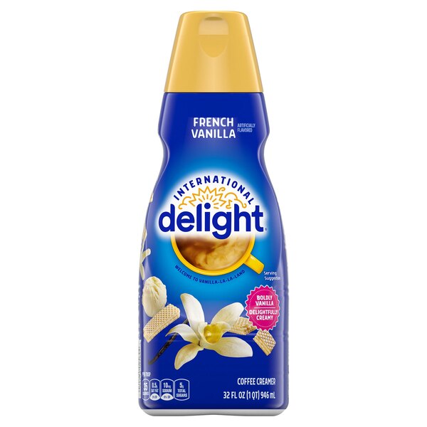 International Delight, Coffee Creamer Liquid French Vanilla, 32 oz