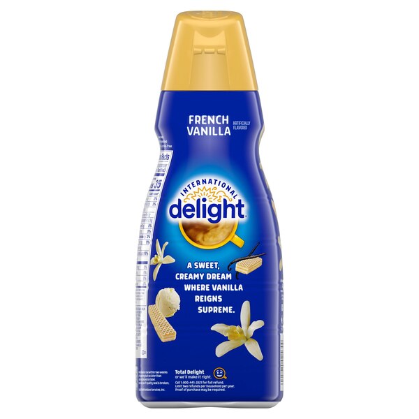 International Delight, Coffee Creamer Liquid French Vanilla, 32 oz