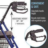 DMI Ultra Lightweight Aluminum Frame Rollator, thumbnail image