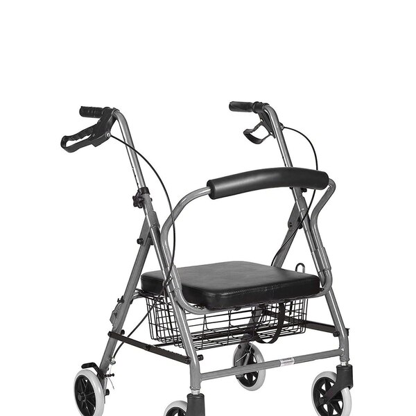 DMI Ultra Lightweight Hemi Aluminum Frame Rollator