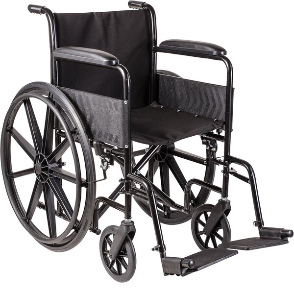 DMI Fixed Arm Wheelchair