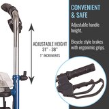DMI Steel Rollator Walker, thumbnail image