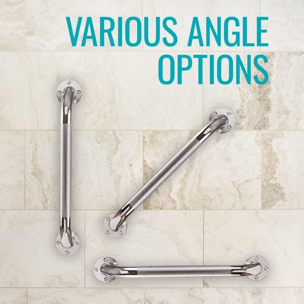 DMI Textured Steel Grab Bar
