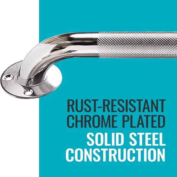 DMI Textured Steel Grab Bar
