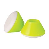 HealthSmart Walker Coaster Glides Green, 2CT, thumbnail image