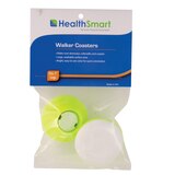 HealthSmart Walker Coaster Glides Green, 2CT, thumbnail image