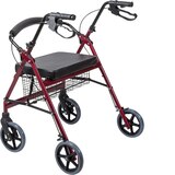 DMI Extra Wide Heavy-Duty Steel Bariatric Rollator, thumbnail image