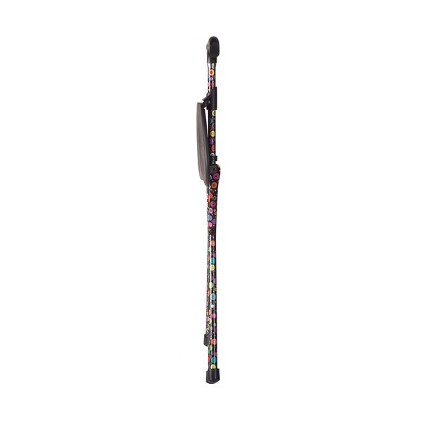 Switch Sticks Seat Stick, 2-in-1 Foldable Walking Cane Seat, Bubbles