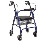 DMI Ultra Lightweight Aluminum Frame Rollator, thumbnail image
