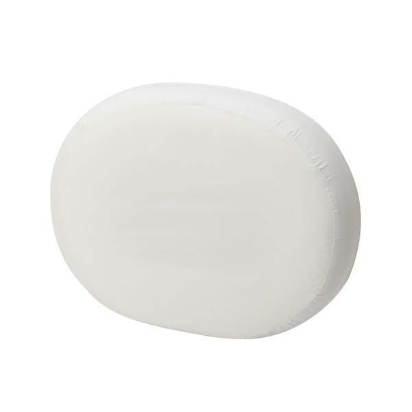 DMI Contoured Foam Ring Cushion 16 in. x 13 in. x 3 in., White