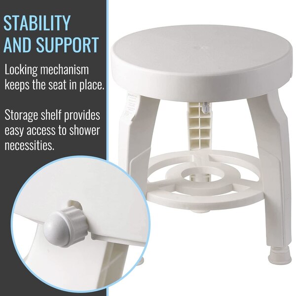 Mabis Swivel Bath Seat
