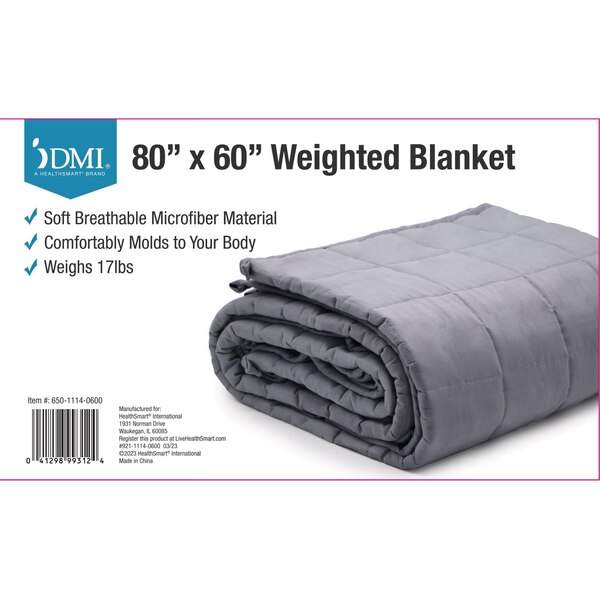 DMI 80" x 60" Weighted Blanket