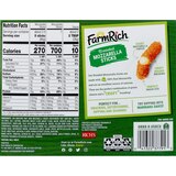Farm Rich, Frozen Breaded Mozzarella Cheese Sticks with Marinara, 10 oz, thumbnail image
