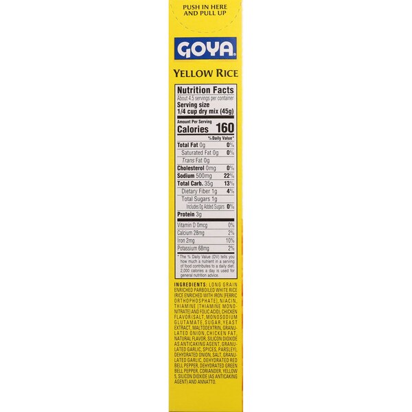Goya Foods Yellow Rice, Spanish Style, 7 oz