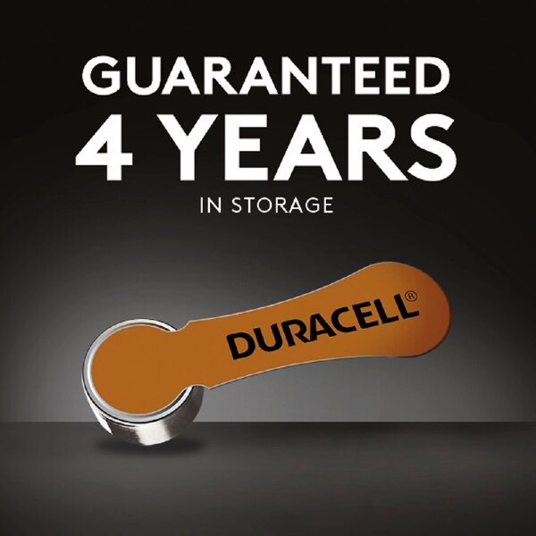 Duracell Hearing Aid Batteries Easytab, Size 13, 16 ct