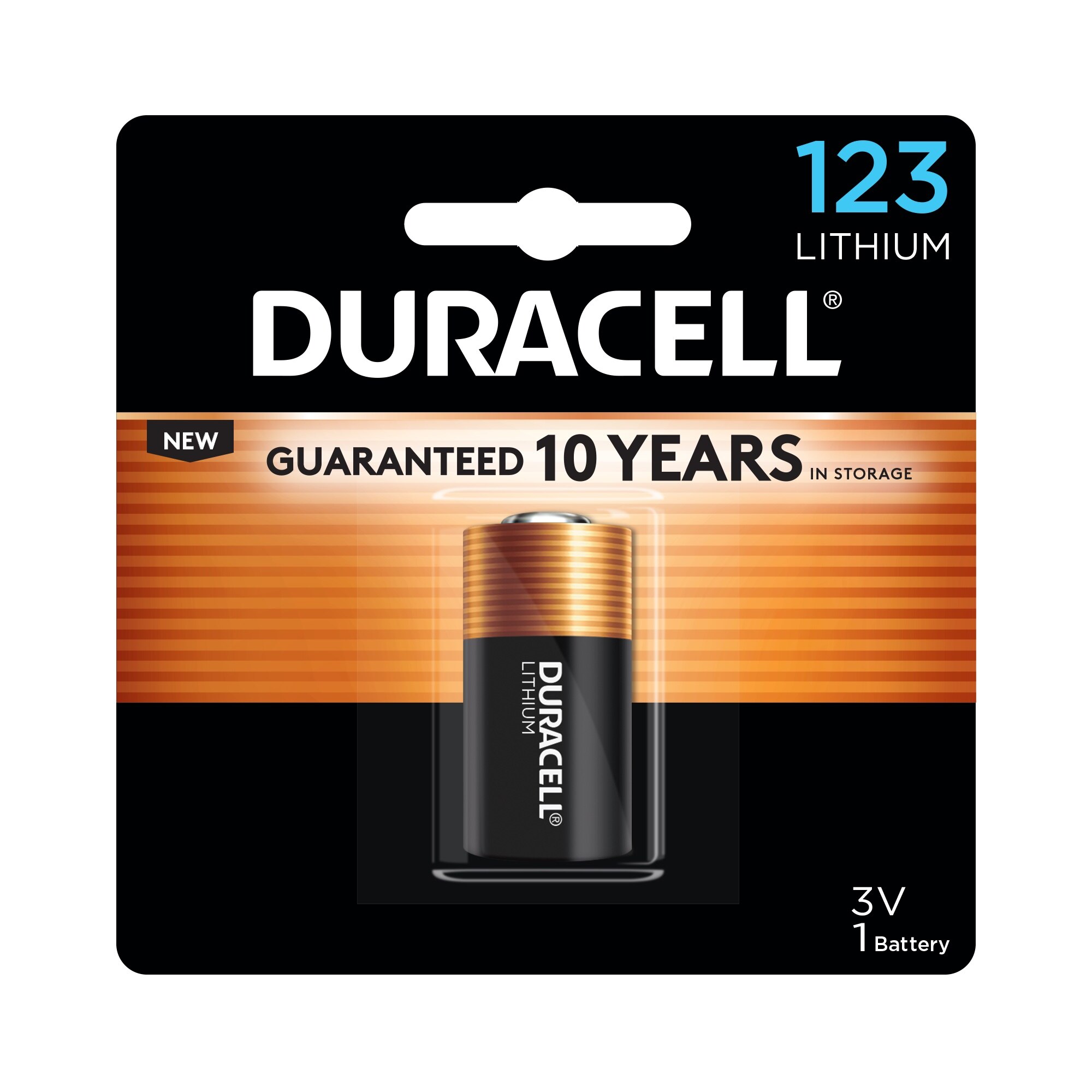 Duracell 123 3V Lithium Batteries