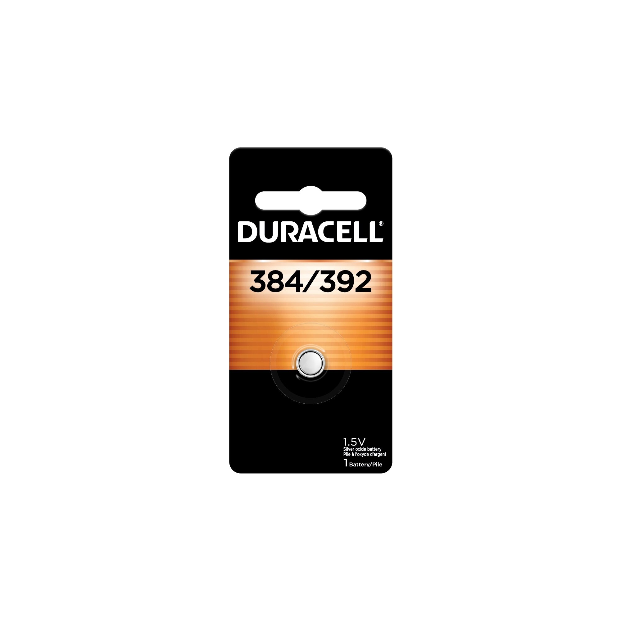 Duracell 384/392 Silver Oxide Battery, 1-Pack