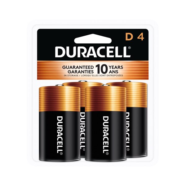 Duracell Coppertop D Alkaline Batteries