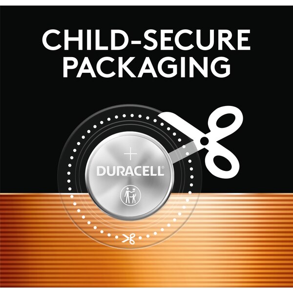 Duracell 2032 3V Lithium Coin Battery, 4/Pack