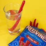 Red Vines Jumbo Twists, Original Soft & Chewy Licorice Candy, 8 oz, thumbnail image