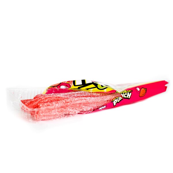 Sour Punch Straws, Strawberry Chewy Candy, Movie Tray, 4.5 oz