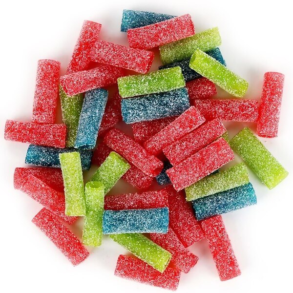 Sour Punch Bites, Assorted Chewy Candy, Resealable, 9 oz